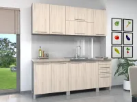 Retró konyha 200-72,5 Tele zárt felsőkkel